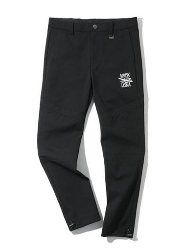 Logo Straight Pants Black - MARK & LONA - BALAAN 1