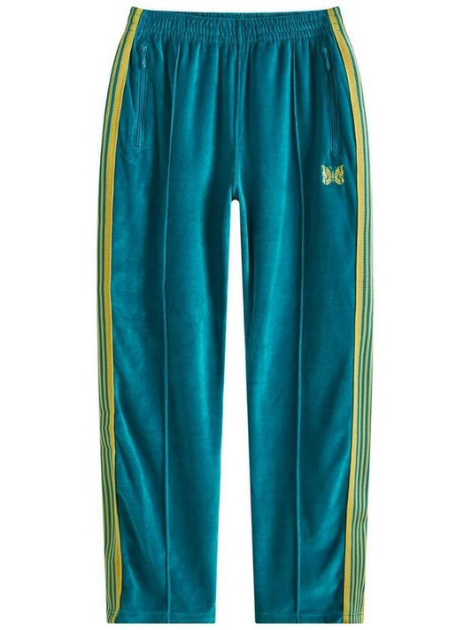 Narrow Track Pants Turquoise - NEEDLES - BALAAN 1