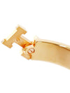 Hermes H700001 Blanc White Rose Gold Click Ache PM Bracelet - HERMES - BALAAN 7