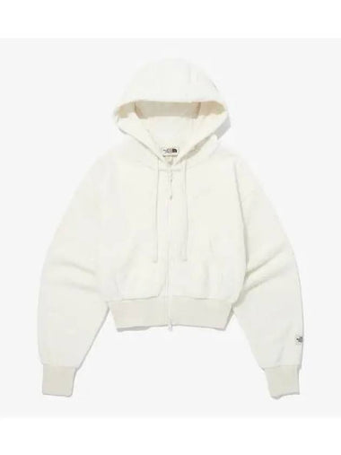 The North Face NJ5JQ31K White Label Women s Terry Hoodie Zip up - THE NORTH FACE - BALAAN 1