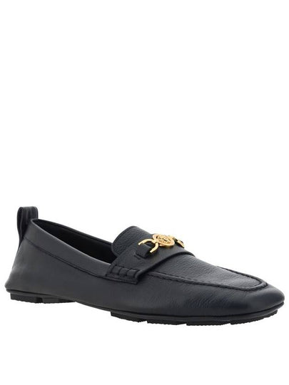 Versace Villa Loafers In Calfskin Leather - VERSACE - BALAAN 2