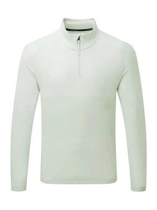 Golf Vapor Dri-Fit Half Zip-Up Long Sleeve T-Shirt Light Green - NIKE - BALAAN 2