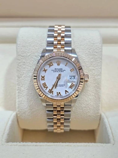 Rolex Datejust 28mm Rose Gold Combi Women s Watch 279171 - ROLEX - BALAAN 1