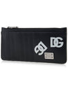 Logo Print Card Wallet Black - DOLCE&GABBANA - BALAAN 3