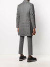 Super 120s Down Chesterfield Single Coat Grey - THOM BROWNE - BALAAN 6