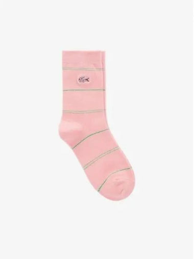 Women s Lurex Medium Socks RA111E 54N T01 Domestic Product GQ2N24100235704 - LACOSTE - BALAAN 1