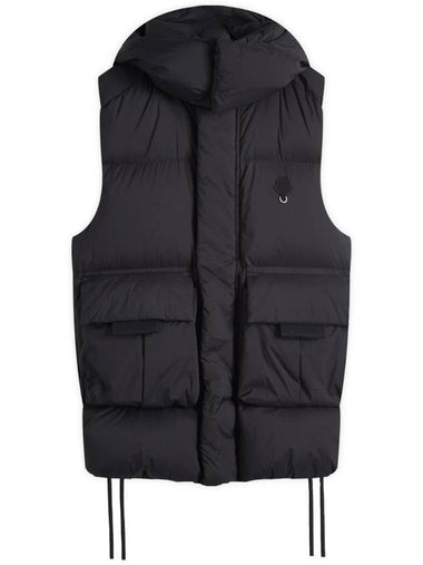 Willow Smith Sabella Padded Vest Black - MONCLER - BALAAN 1