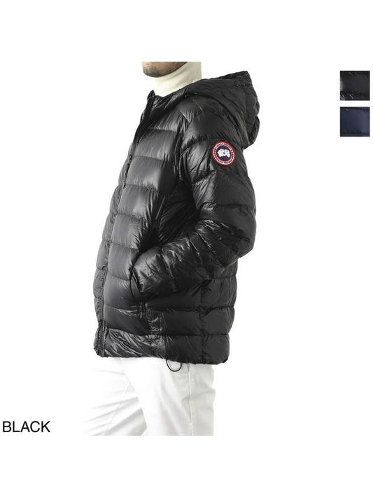 Crofton Hooded Down Padding Jacket Carbon - CANADA GOOSE - BALAAN 2