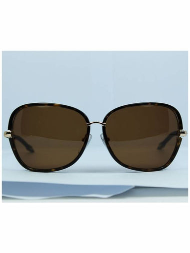 Model TAG TCAM cross logo pattern brown color sunglasses - CHROME HEARTS - BALAAN 1