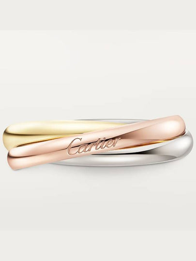 Trinity ring small white gold rose gold yellow gold - CARTIER - BALAAN 2