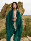 Cashmere Pashmina Muffler French Green - WILL'O THE WISP - BALAAN 2