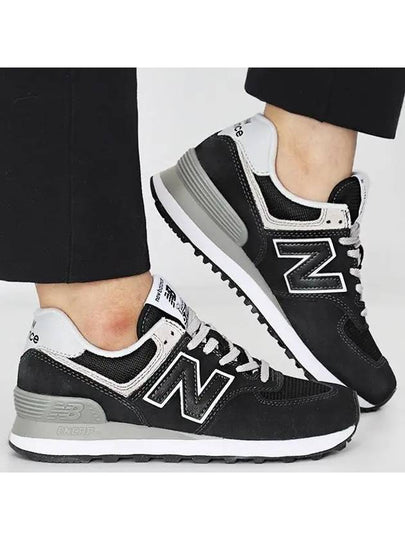 574 Low Top Sneakers Black - NEW BALANCE - BALAAN 2