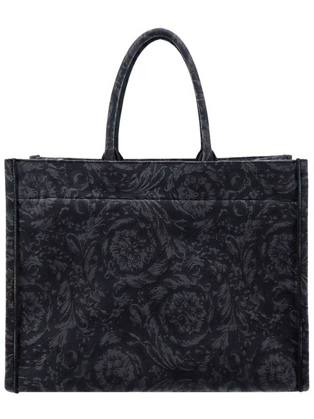 Tote Bag 10131521A09741 2BM0V Black - VERSACE - BALAAN 3