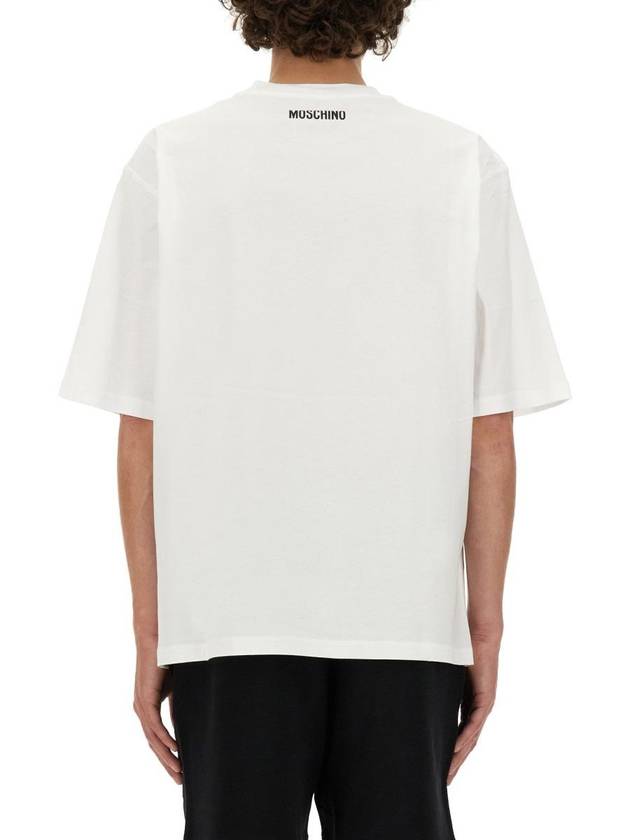 Moschino T-Shirt With Logo - MOSCHINO - BALAAN 3