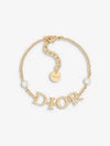 Revolution Logo Pearl Bracelet Gold - DIOR - BALAAN 2