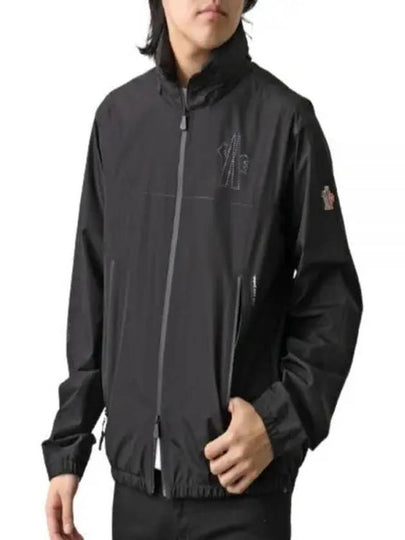 Grenoble Vieille Zip-Up Jacket Black - MONCLER - BALAAN 2