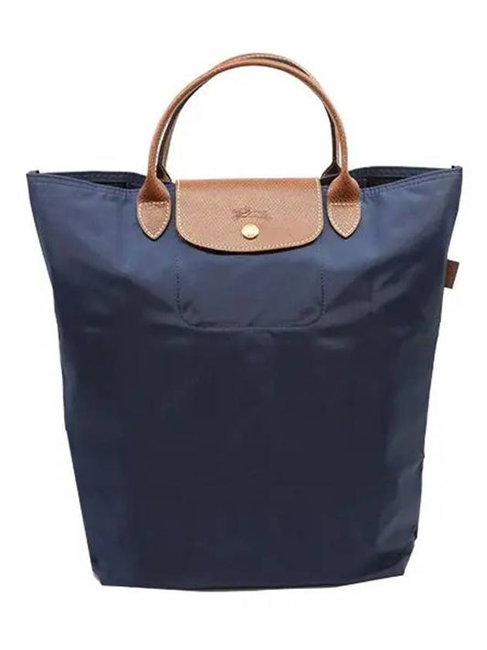 Le Pliage Original Medium Tote Bag Blue - LONGCHAMP - BALAAN 2