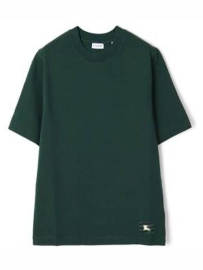 EKD Cotton Short Sleeve T-Shirt Green - BURBERRY - BALAAN 2