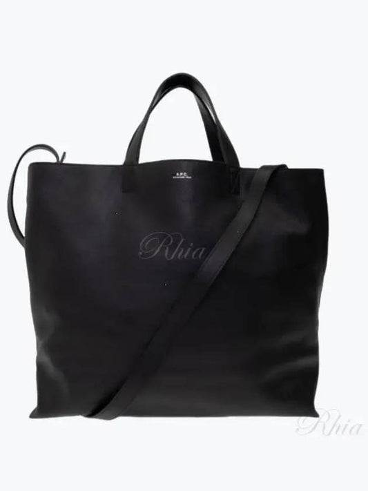 Maiko Medium Shopper Tote Back Black - A.P.C. - BALAAN 2