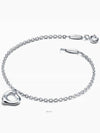 Women's Elsa Peretti Open Heart Large Bracelet Silver - TIFFANY & CO. - BALAAN 4