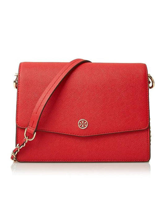 Robinson Convertible Shoulder Bag Red - TORY BURCH - BALAAN.