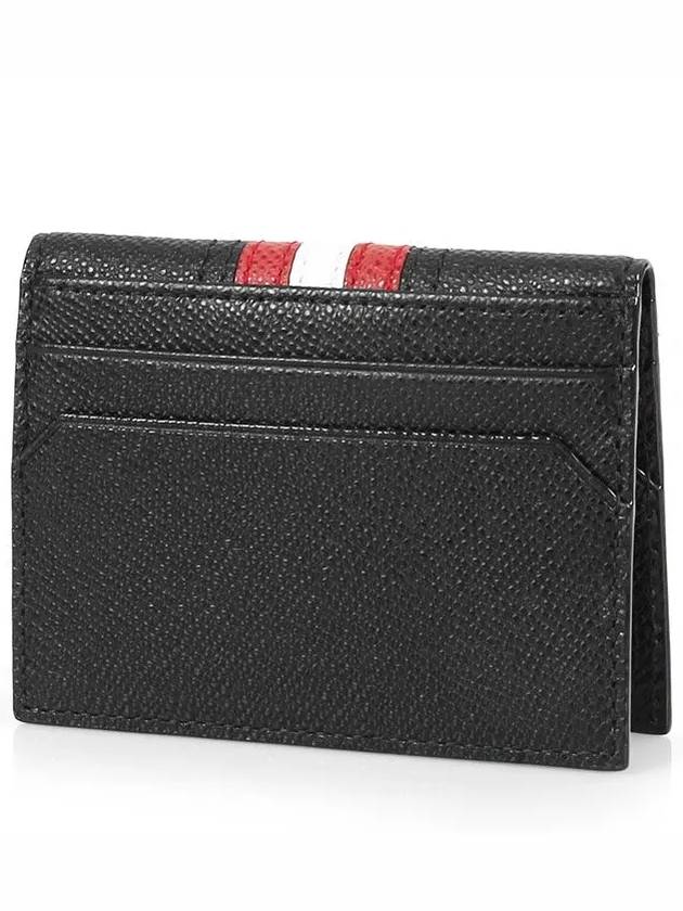 Talder Leather Card Wallet Black - BALLY - BALAAN 3