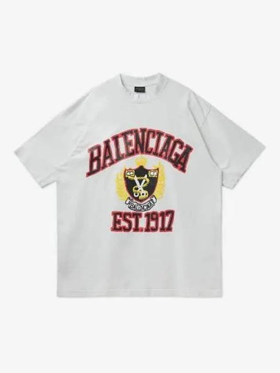 DIY College Medium Fit Short Sleeve T-Shirt White - BALENCIAGA - BALAAN 2