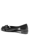 Vara Bow Jelly Ballet Flat Black - SALVATORE FERRAGAMO - BALAAN 5