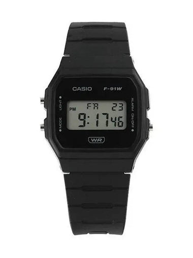 F 91WB 1ADF 1A Digital Square Vintage Retro Urethane Watch 270114 1139345 - CASIO - BALAAN 1