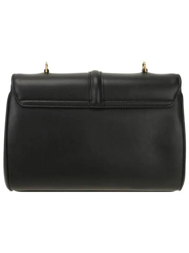 Smooth Calfskin Tin Soft Shoulder Bag Black - CELINE - BALAAN 4