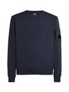 Light Fleece Sweatshirt Navy - CP COMPANY - BALAAN 2