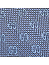 Men's GG Dot Pattern Silk Necktie Blue - GUCCI - BALAAN 5