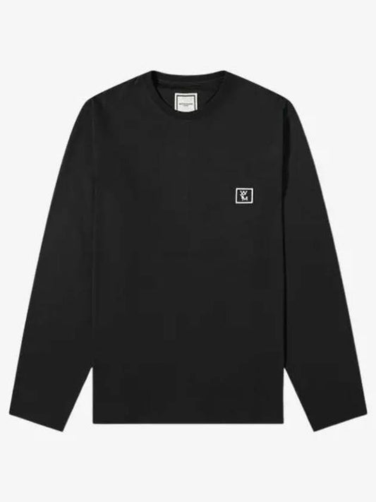 Back logo long sleeve t-shirt black men's W241TS17718B - WOOYOUNGMI - BALAAN 2