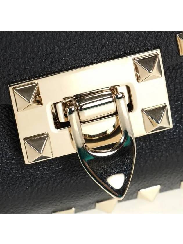 Rockstud Cross Bag Black - VALENTINO - BALAAN 8