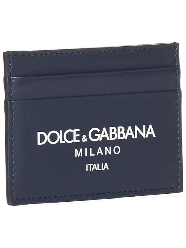 24 ss Logo Leather Card Holder Dolce GABBANA BP0330 AN244 HBII7 B0230981772 - DOLCE&GABBANA - BALAAN 2