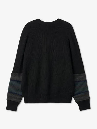 K leaf knit black A067400BIAE9XX - DIESEL - BALAAN 1