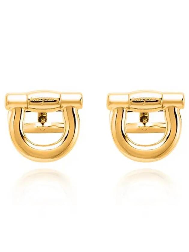 Gancini Logo Cufflinks Gold - SALVATORE FERRAGAMO - BALAAN 6