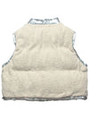 Reversible Padded Vest Silver - DON’T ASK MY PLAN - BALAAN 5