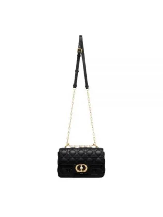 Jolie Cannage Small Calfskin Tote Bag Black - DIOR - BALAAN 2