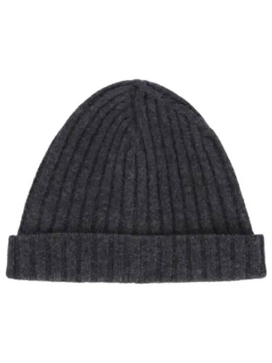 WOOL BEANIE MEDIUM GRAY HAT - JIL SANDER - BALAAN 1