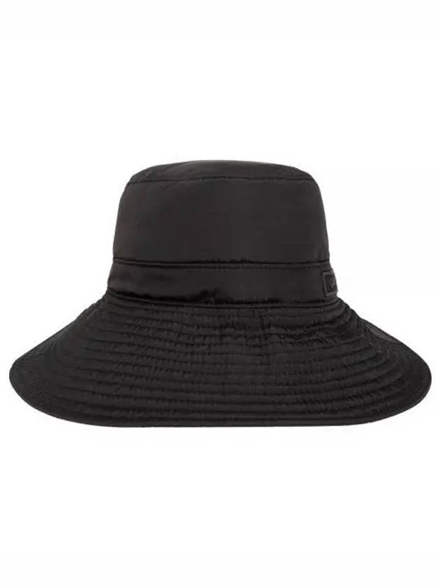 Tech Logo Patch Bucket Hat Black - GANNI - BALAAN 2