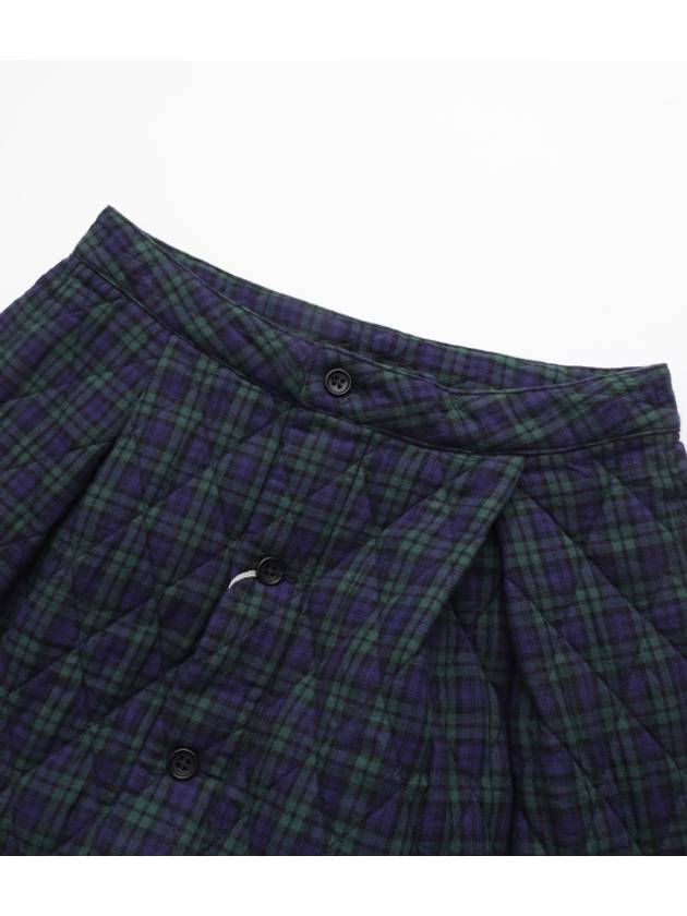 Diamond Quilted Tuck A-Line Skirt - ENGINEERED GARMENTS - BALAAN 4