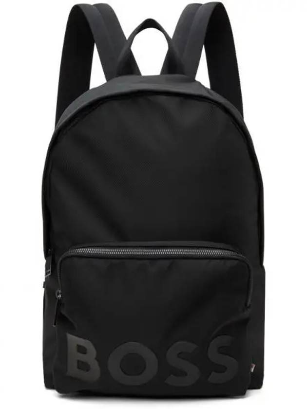 Black logo backpack 242085M166001 270098 1147443 - BOSS - BALAAN 1