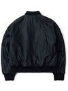 Men's Embroidery Bomber Jacket Black - BACKANDFORTH - BALAAN 5