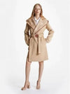 Belted Double Face Hooded Wrap Coat 1A99K3 - LOUIS VUITTON - BALAAN 2