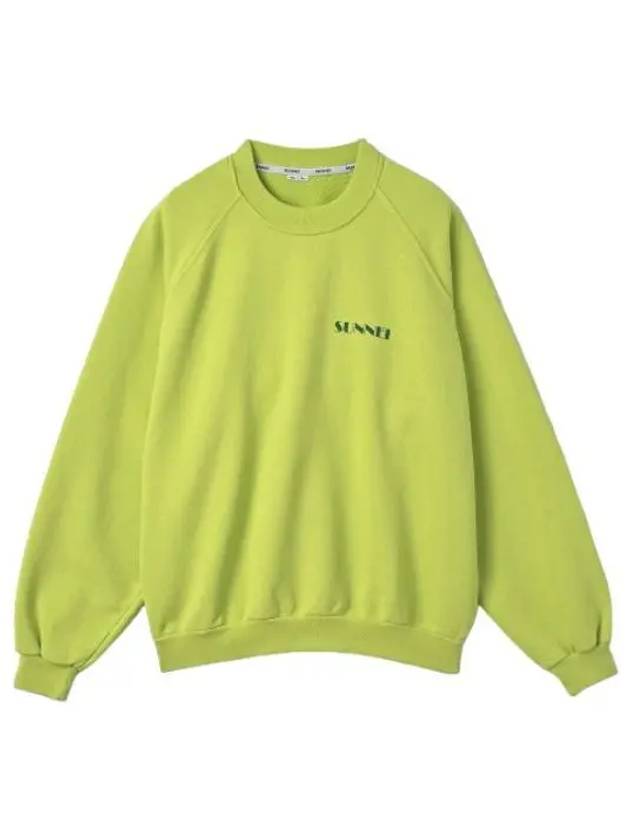 Mini Logo Sweatshirt Light Green T Shirt - SUNNEI - BALAAN 1