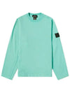 Wappen Shadow Project Mesh Long Sleeve T-Shirt Mint - STONE ISLAND - BALAAN 3