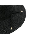 24SS Naaima HAT51739 Charcoal Black - HELEN KAMINSKI - BALAAN 3