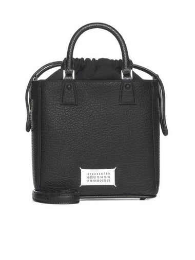 5AC Vertical Tote Bag Black - MAISON MARGIELA - BALAAN 1