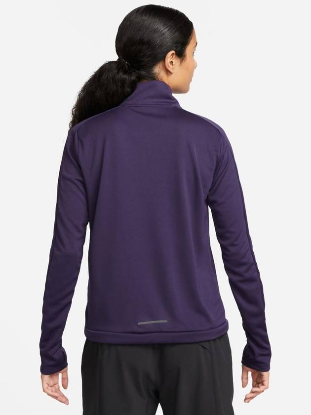 Women's Dri Fit Pacer Half Zip Sweatshirt Purple - NIKE - BALAAN 3